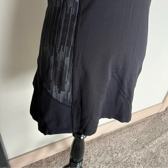 Lululemon Ace Dress Black Scratch Match Black Multi Casual Women’s Activewear - Picture 6 of 11